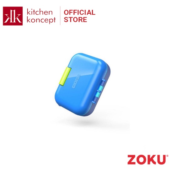Zoku - Bộ hộp đựng cơm Bento Junior màu xanh - 2 món