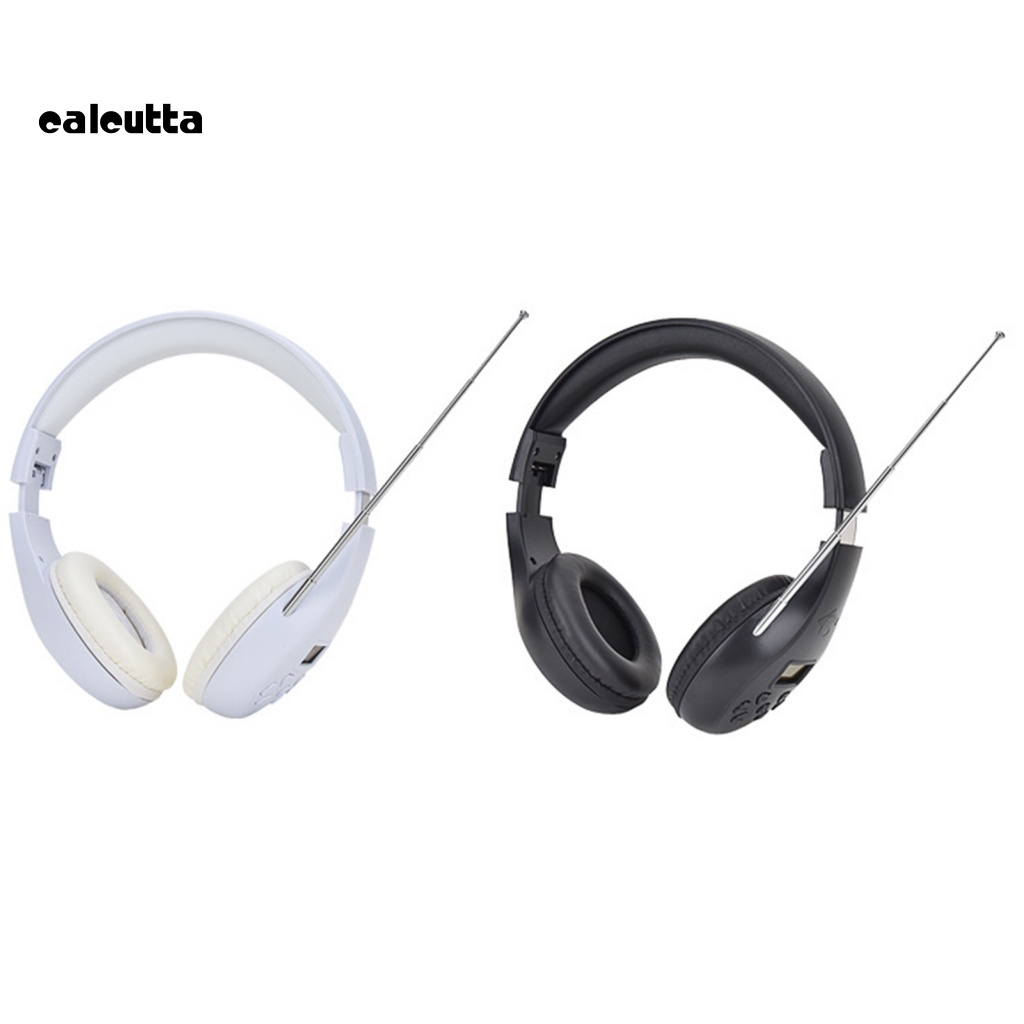 Tai Nghe FM Không Dây HRD-600 Màn Hình LCD 3.5mm Có Thể Gập Lại Kèm Ăng Ten Ngoài Dùng Dạy Học