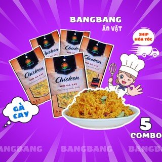 Khô gà lá chanh chính hãng fansipan ăn siêu ngon siêu cuốn- đồ ăn vặt bang bang