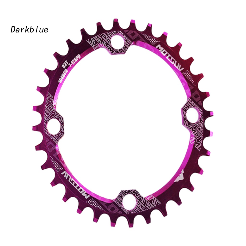 Đĩa Xích Đơn / Tròn / Oval 104BCD 32T 34T 36T 38T Cho Xe Đạp