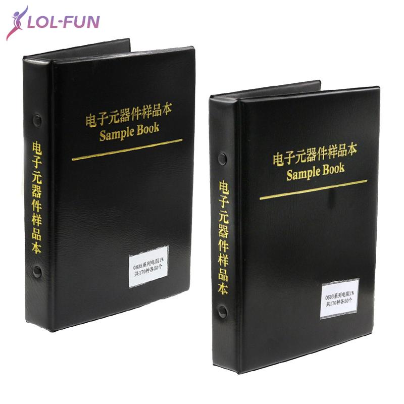 Sách Mẫu Thử 0603 0805 170 Giá Trị 4250 Mẫu SMD SMT