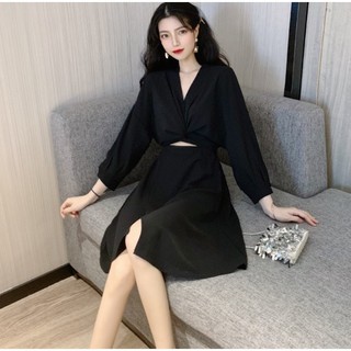 (ORDER) Váy liền cut eo sang chảnh
