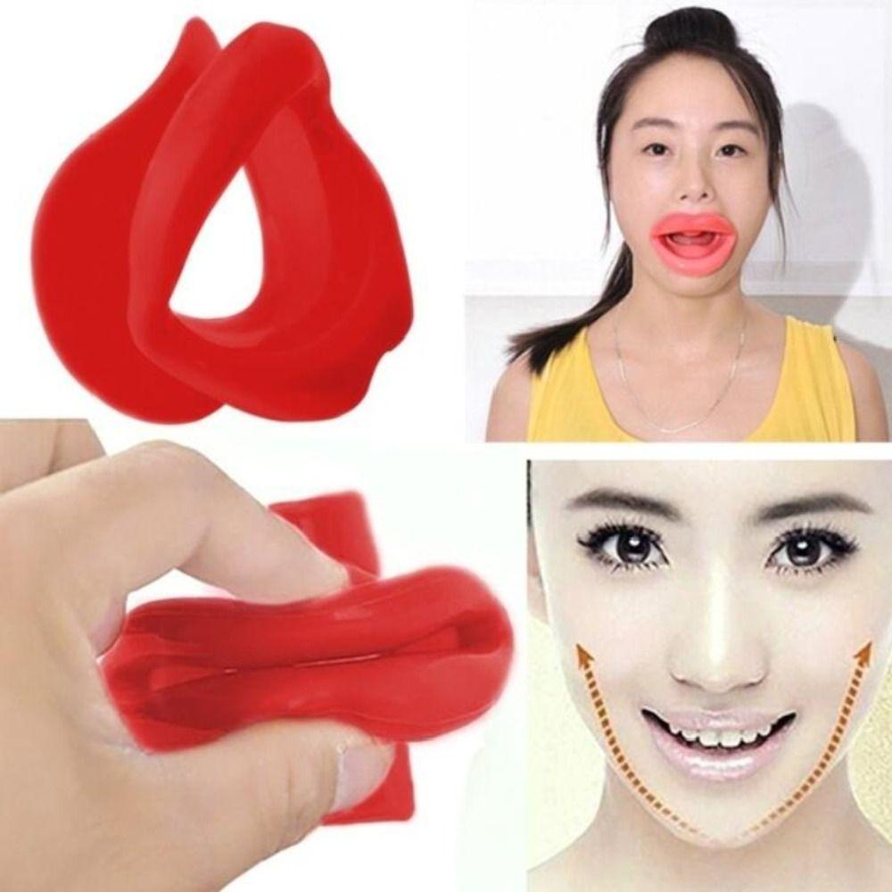 Dụng Cụ Mát Xa Mặt / Môi Bằng Silicone Chống cellulite