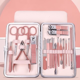 Bộ dụng cụ bấm móng 18 món cao cấp ( mẫu mới)