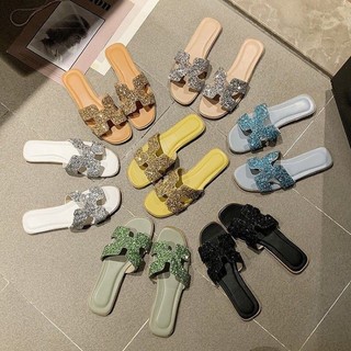 Dép h tán đá mẫu mới big size 35-41 - hàng quảng châu