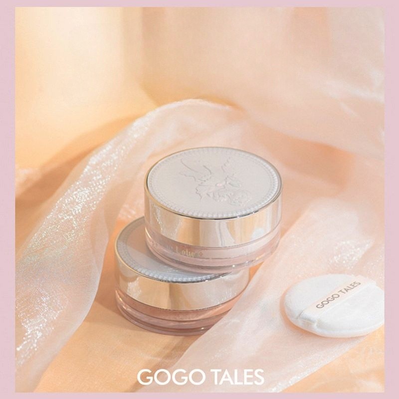 [Mã COSBAUXANH giảm 8% đơn 200K] Phấn Phủ Gogo Tales Dạng Bột Kiềm Dầu Che Khuyết Điểm Chống Thấm | BigBuy360 - bigbuy360.vn