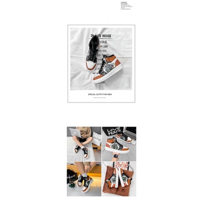 Giày Thể Thao Cổ Cao Thoải Mái In Họa Tiết Hoạt Hình Naruto Sasuke Thời Trang Cho Nam