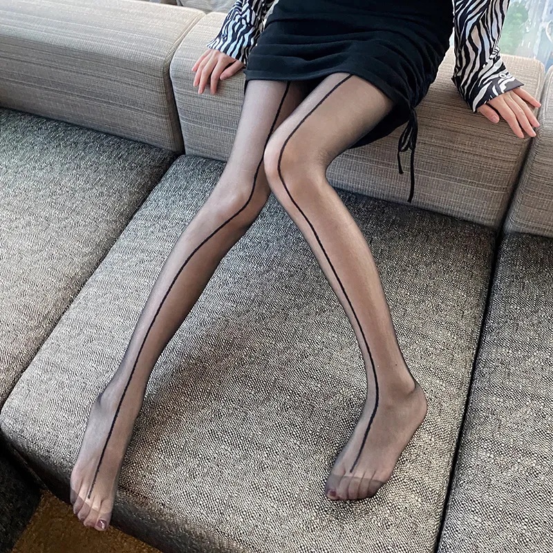 Tất Lưới Lụa Mỏng Co Giãn Họa Tiết Da Rắn Năm Cánh Thời Trang Gợi Cảm Cho Nữ