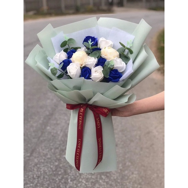 Giấy gói hoa 1 màu trơn