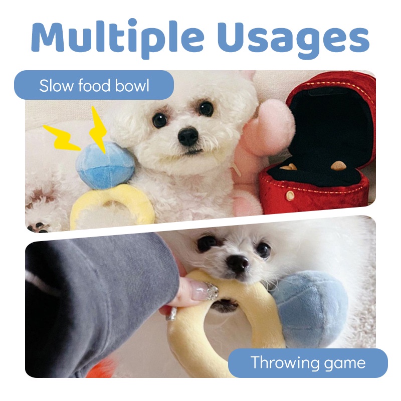 HamshMoc Đồ Chơi Thảm Lông Nhung Mềm Mại Giải Tỏa Căng Thẳng IQ Hình Bàn Tay Hỗ Trợ Huấn Luyện Cún Cưng