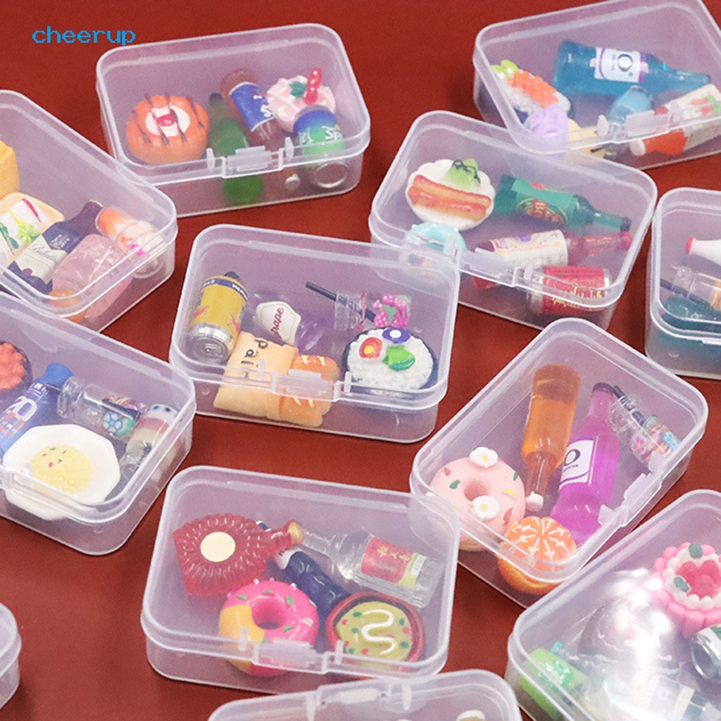 Set 5 Mô Hình Chai Bánh Quy / Thức Ăn Độc Đáo Trang Trí Tiểu Cảnh