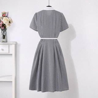 Đầm sọc vintage