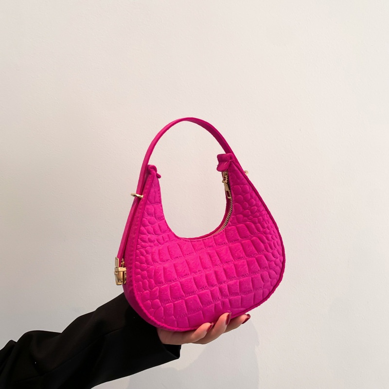 Túi Xách Đeo Vai Họa Tiết Vân Đá Màu Trơn Thời Trang Mùa Thu Dành Cho Nữ