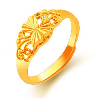 Pmrawc | Nhẫn Hở Mạ Vàng 24K FS295