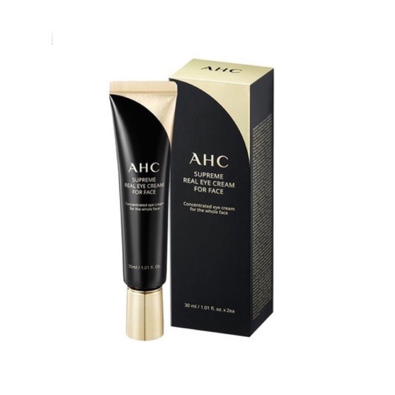 Kem Mắt AHC Ageless Real Eye Cream For Face 12ml &30ml Hàn Quốc.