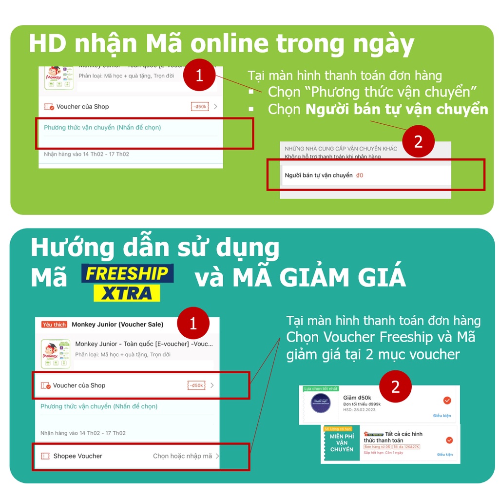 Monkey Stories Toàn quốc [E-voucher]-Voucher Mã học phần mềm tiếng Anh (Trọn đời, 1 năm, 6 tháng)