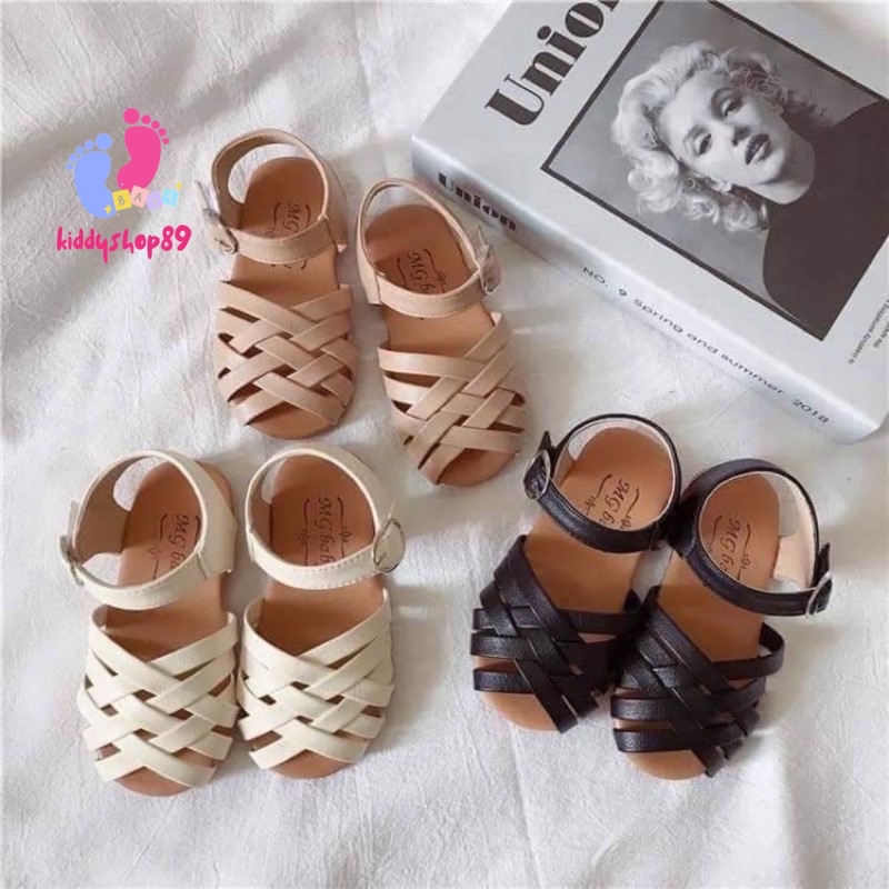 SANDAL ĐÍNH NƠ CHO BÉ GÁI 1-6 TUỔI SIÊU MỀM NHẸ