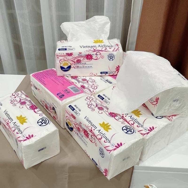 40 Gói giấy ăn Vietnam Airline cao cấp
