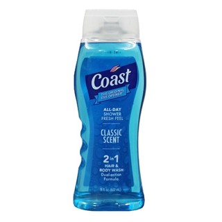 Sữa tắm gội Coast Classic Scent - Mỹ - 532ml