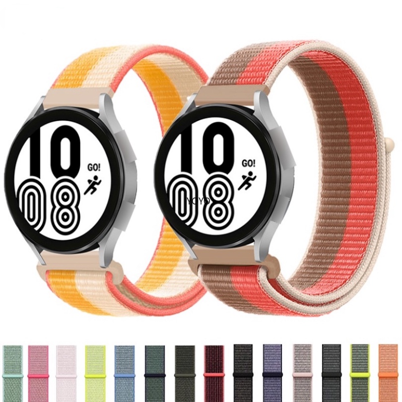 HUAWEI Dây Nylon Nhiều Màu Sắc Kích Thước 20MM 22MM / 20MM / 22MM Cho Đồng Hồ Thông Minh Samsung galaxy watch 5pro 41MM 42MM 45MM 44mm 44mm