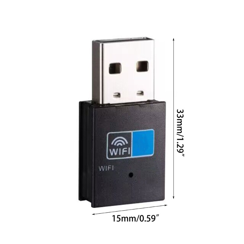 Usb Nhận Tín Hiệu WiFi Không Dây 2 Trong 1 Cho Win7 / 8 / 10 / 11