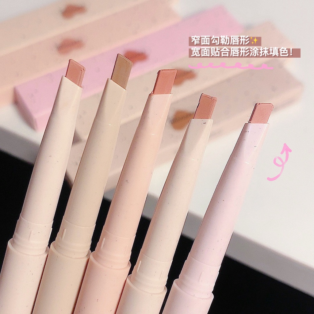 Son Môi Kiêm Chì Kẻ Viền Môi Trang Điểm Nội Thất Cappuvini