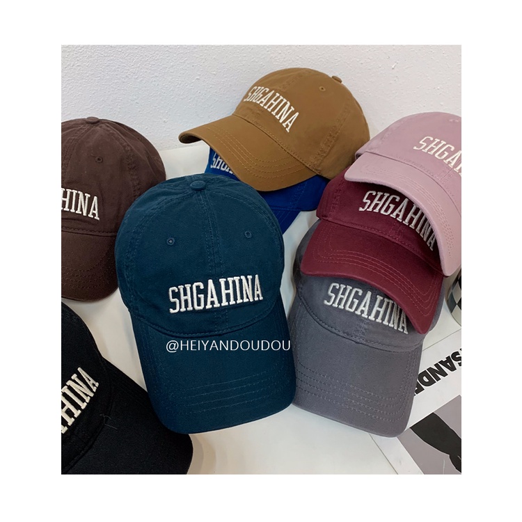 Nón Lưỡi Trai Cotton Màu Hồng Thiết Kế Mới Thời Trang Dành Cho Nữ