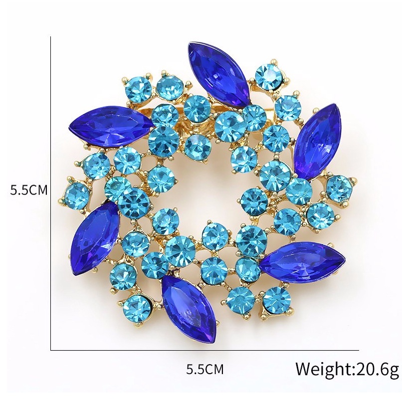 Trâm Cài Áo bauhinia Cao Cấp Bằng Hợp Kim Đính Đá Thời Trang Dự Tiệc Cho Nữ