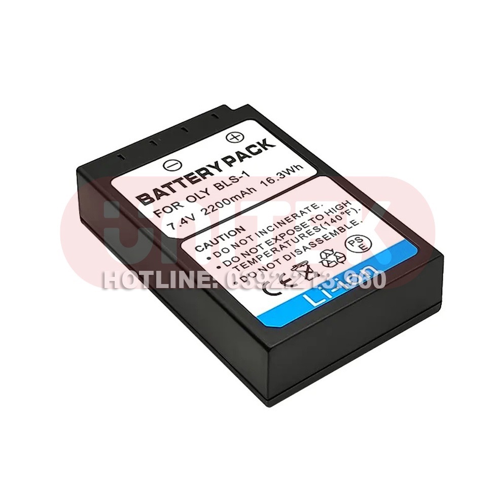 Pin BLS1: Dành Cho Máy Ảnh Olympus 2200mAh 7.4V 16.3Wh