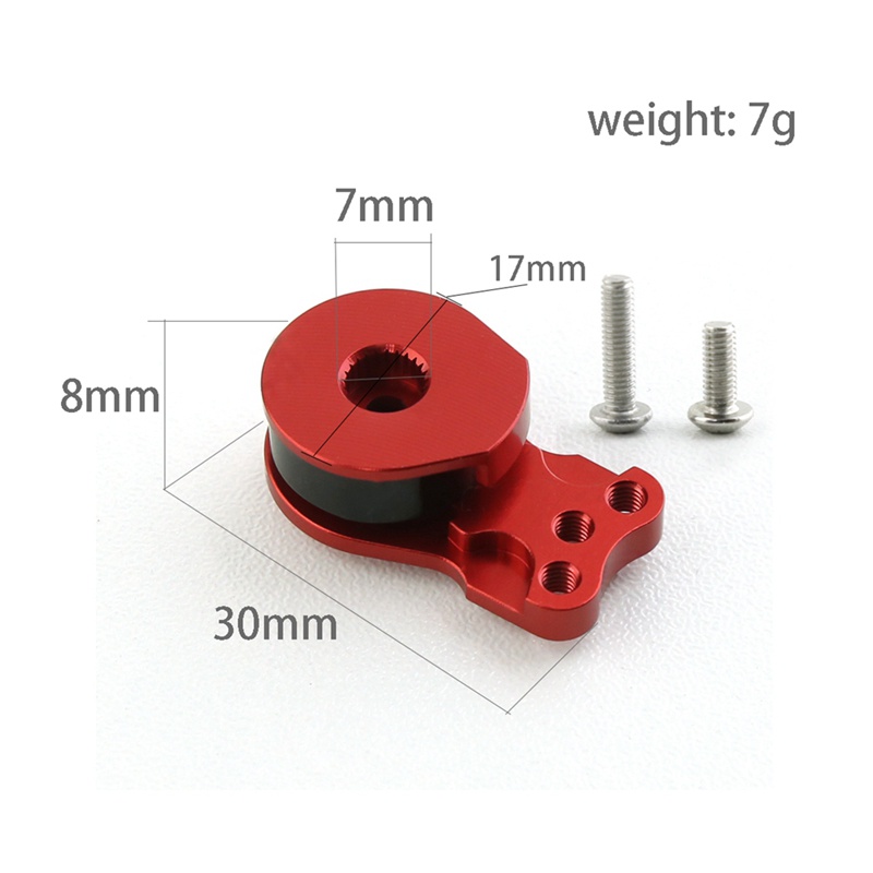 Cánh Tay Servo Điều Chỉnh Được Bằng Hợp Kim Nhôm 25T Cho Xe Điều Khiển Từ Xa Traxxas TRX4 TRX6 1 / 10
