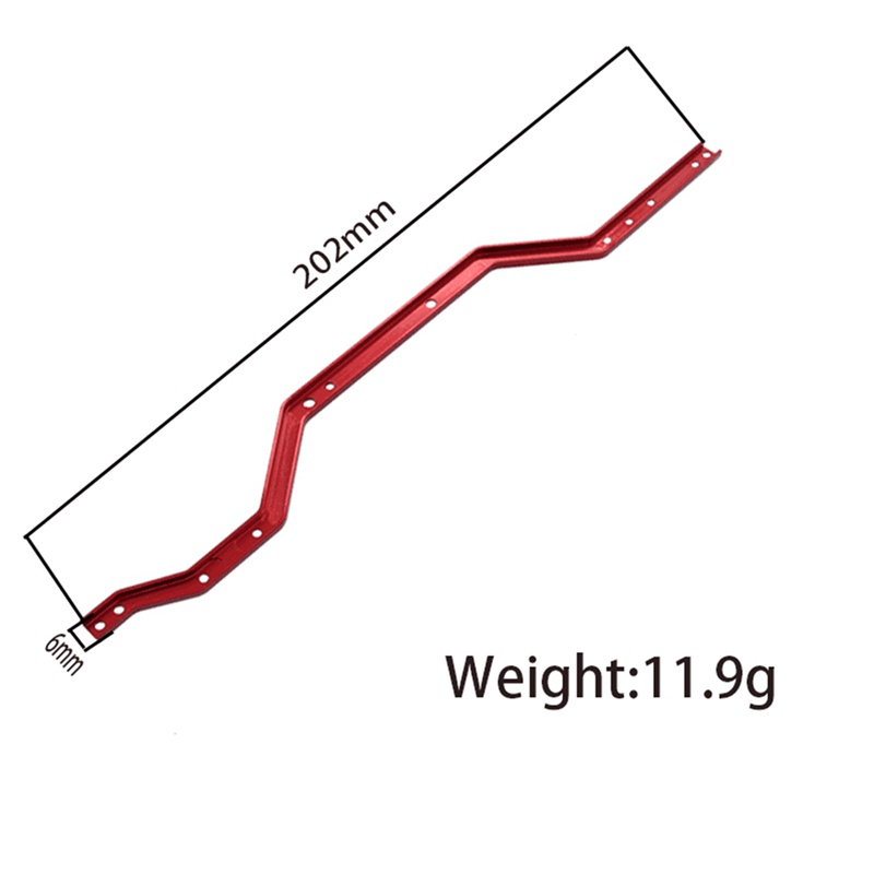 Thanh Trượt Khung Gầm Bằng Kim Loại 9722 Cho Xe Điều Khiển Từ Xa Traxxas TRX4M TRX-4M 1 / 18