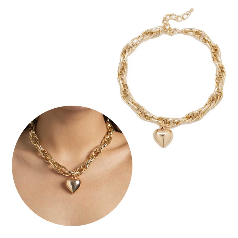 Vòng cổ Mặt Hình Trái Tim Thời Trang Dành Cho Nữ