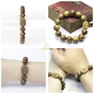 Vòng Tay Trầm Hương Mix Mặt Phật Bản Mệnh Size 8-10-12-14-16mm Cho Nam Và Nữ