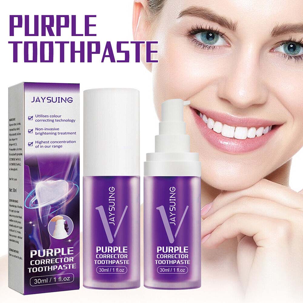 JAYSUING Whitening Teeth Toothpaste Oral Cleaning Care Brightening Remove Stain Toothpaste