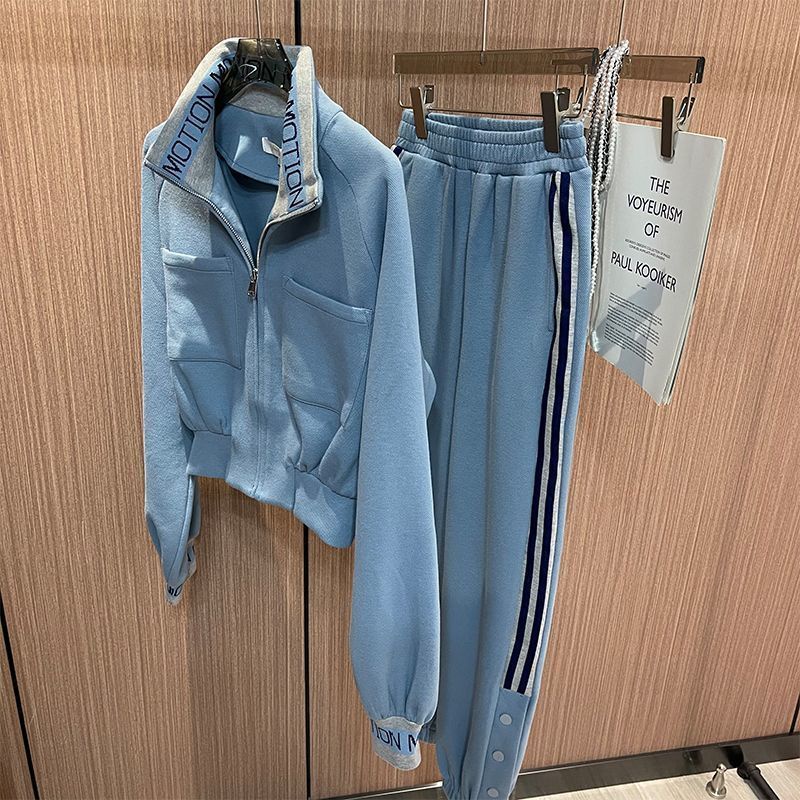 Set Đồ Thể Thao Hai Món Thời Trang Xuân Thu Cho Nữ