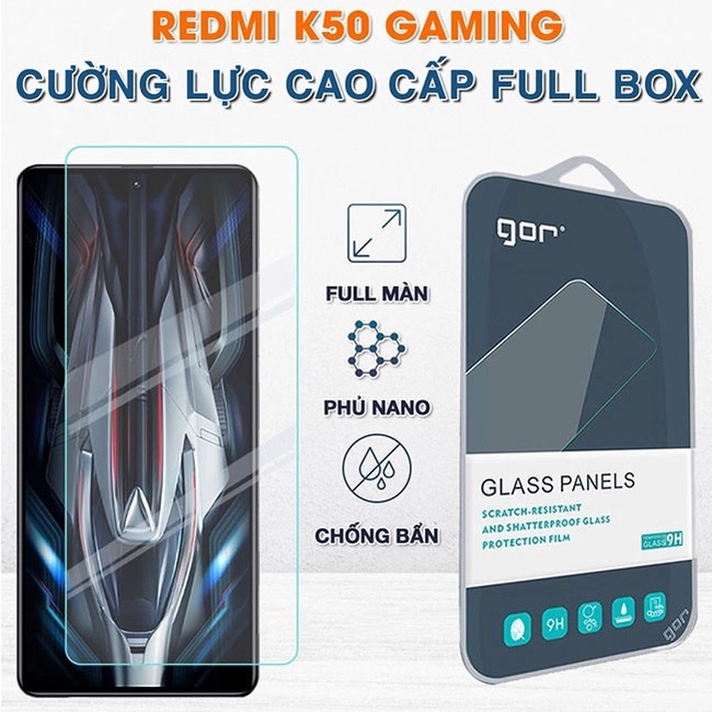 Kính cường lực Xiaomi Redmi K40, K50, K50 Pro, K50 Gaming,K50 Ultra, K60, K60 Pro, K60E