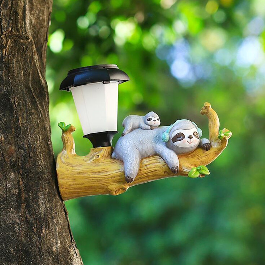 Tượng Resin Năng Lượng Mặt Trời Trang Trí Sân Vườn