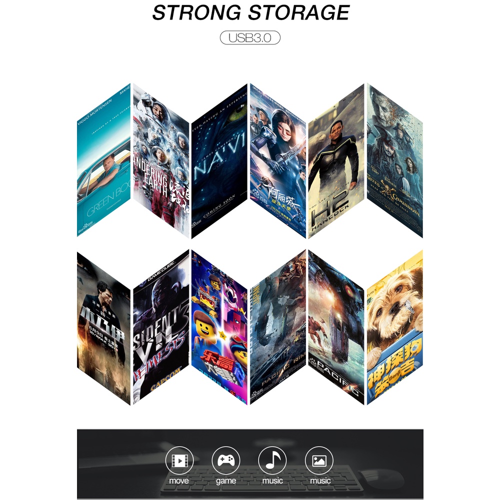 Mới usb 3.0 16GB 32GB 64GB 128GB 256GB 512GB 1TB Chất Lượng Cao