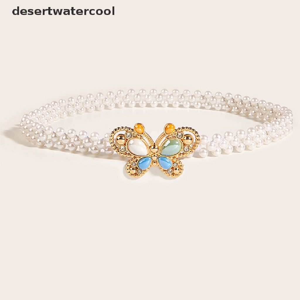 Thắt Lưng Chuỗi Hạt Ngọc Trai Thanh Lịch Cho Nữ