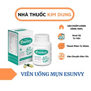 Viên uống mụn esunvy - giảm mụn trứng cá, giảm thâm...