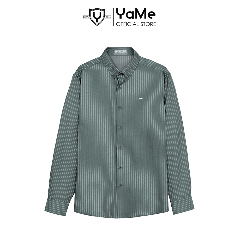 Áo Sơ Mi Nam Tay Dài Sợi Cotton Đơn Giản Thời Trang Thương Hiệu Y2010 Nguyên Bản Ver47 21400 |YaMe|