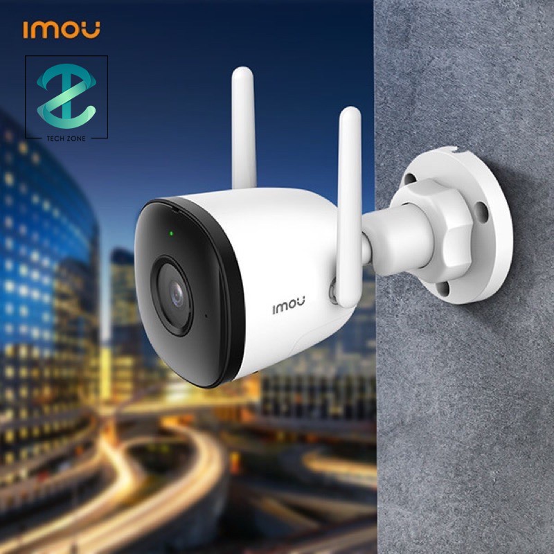 Camera wifi ngoài trời IMOU F22FP, camera imou không dây có màu ban đêm, có mic- 309cctv
