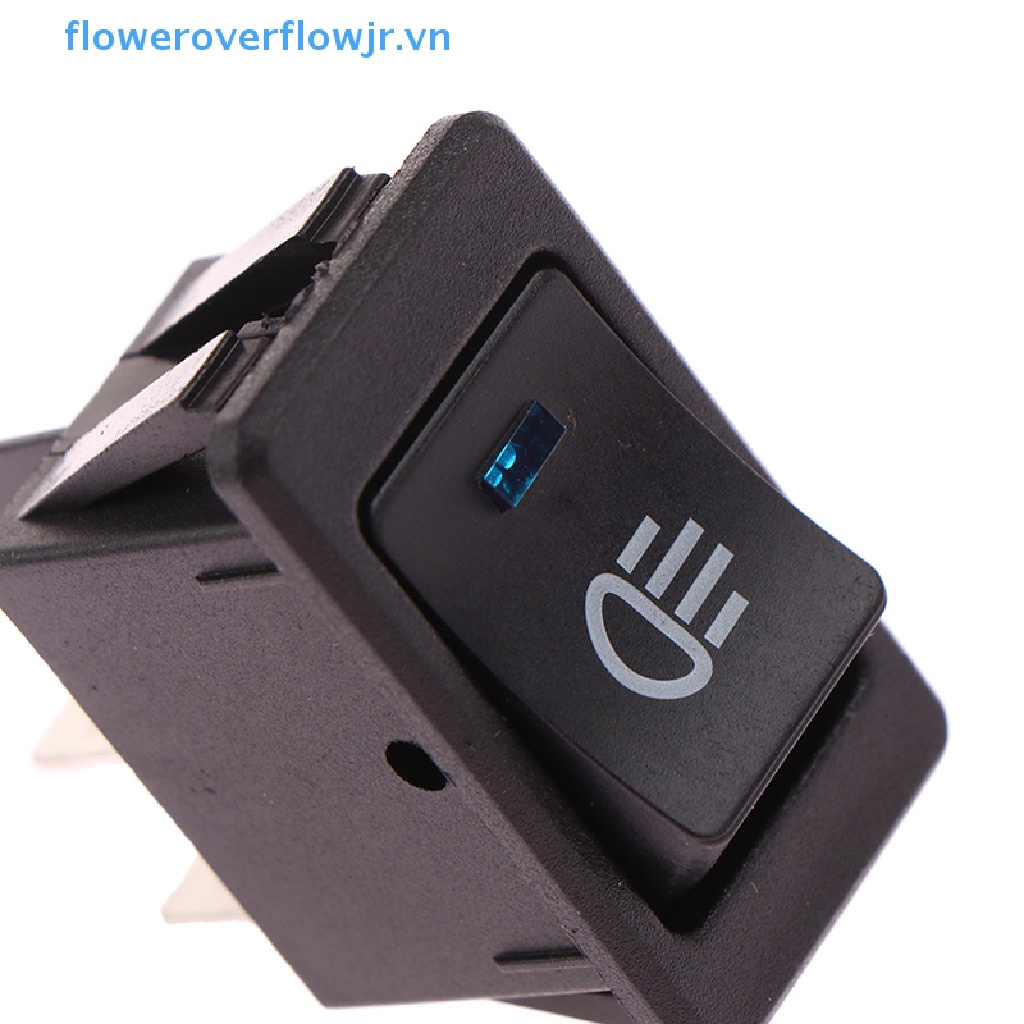 1 Công Tắc Đèn LED Sương Mù 4Pin 12V 35A Thông Dụng Cho Bảng Điều Khiển Xe Hơi