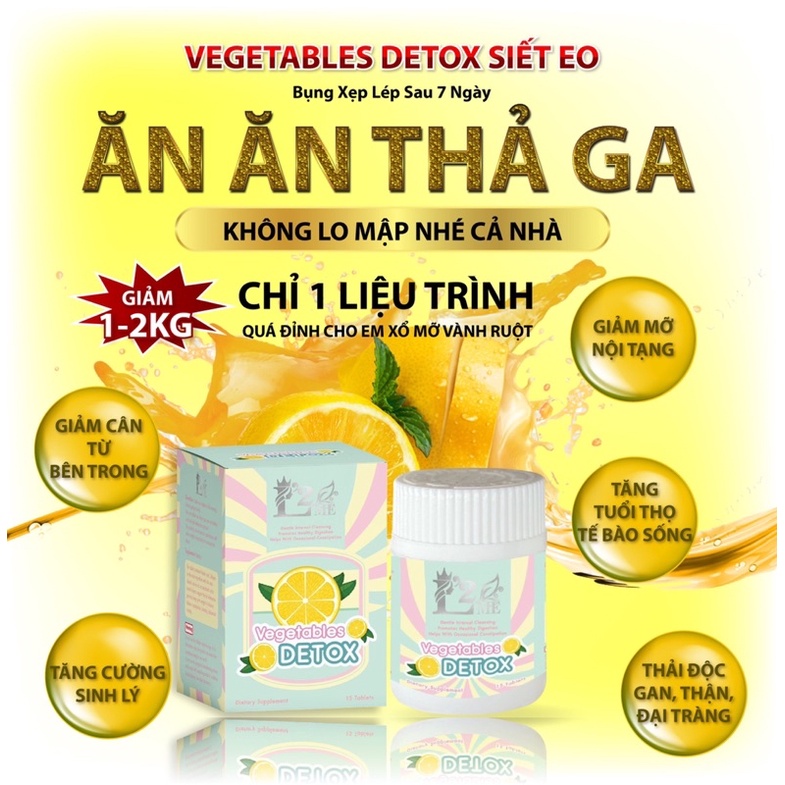 Detox xổ mỡ ban đêm CHANH Thailand