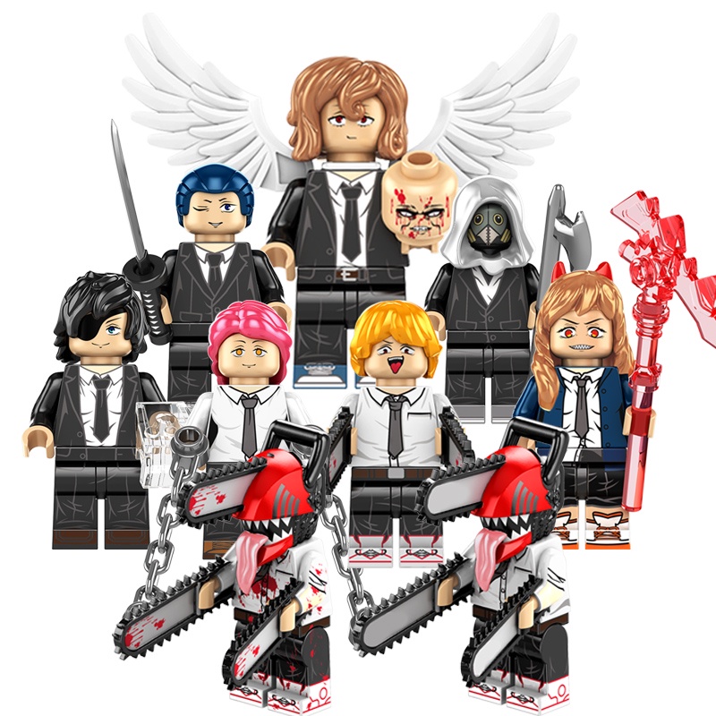 Mô Hình Đồ Chơi Nhân Vật Anime Chainsaw Man Pochita Denji Mini 2023 KF6180 KF1867A