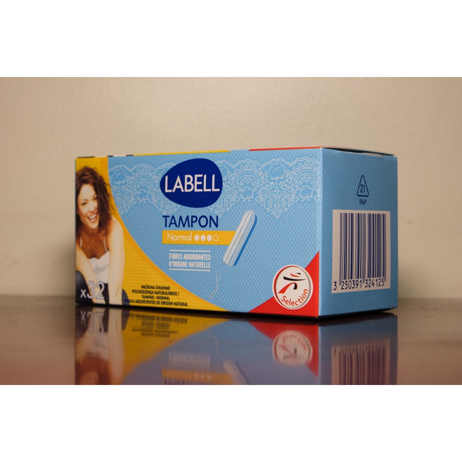 Tampon Labell dạng que ngày thường không cần đẩy 32M