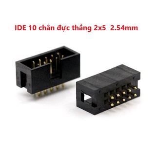 Ide 10 chân đực thẳng 2x5 2.54mm
