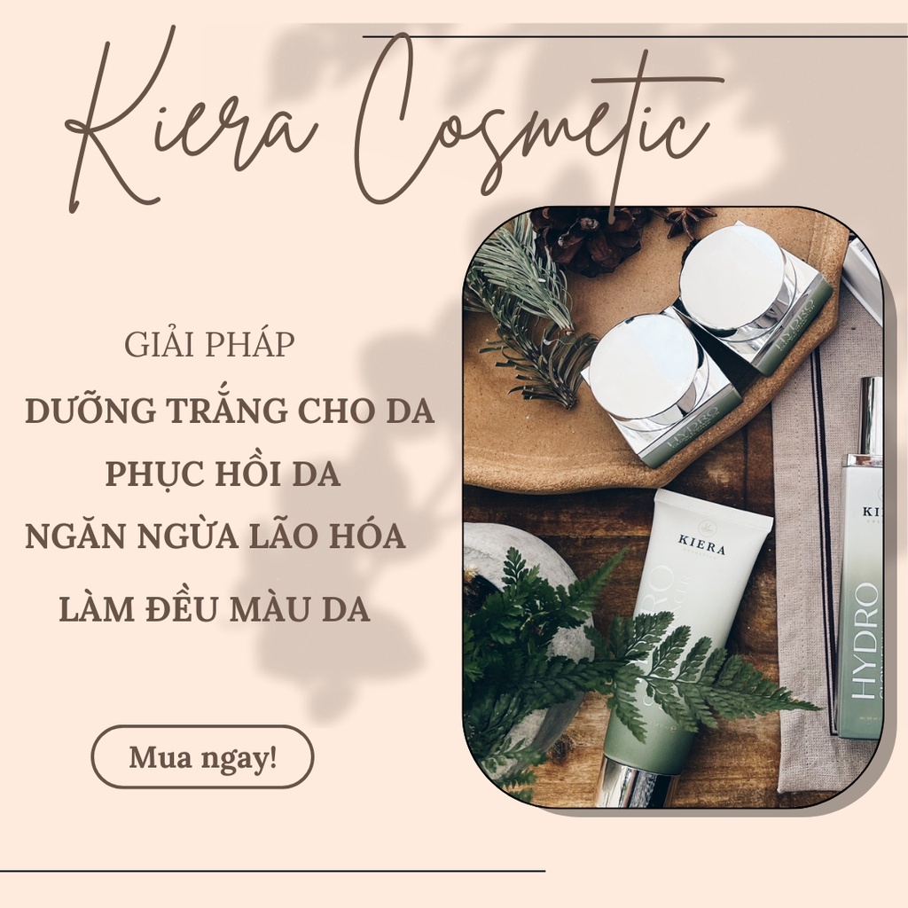 Sữa Rửa Mặt Trắng Da KIERA thiên nhiên, an toàn không kích ứng - FACIAL GEL