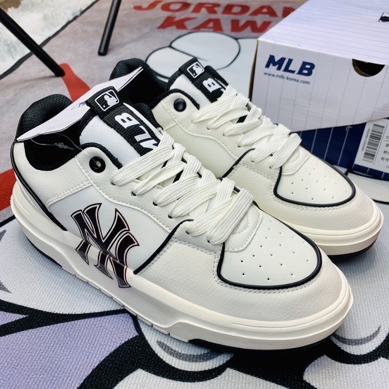 Giày MLB Chunky Liner new york yankees đủ màu hót trend,Giày MLB Chunky nam nữ bản cao cấp Full Box Bill