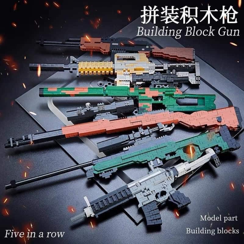 Lego mô hình Súng 3D